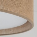 LAMPAMI - plafon sufitowy, lampa przysufitowa do sypialni, lampa na sufit, lampa sufitowa, lampa do kuchni, przytulna lampa do sypialni, beżowa lampa sufitowa JUTA
