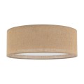 LAMPAMI - plafon sufitowy, lampa przysufitowa do sypialni, lampa na sufit, lampa sufitowa, lampa do kuchni, przytulna lampa do sypialni, beżowa lampa sufitowa JUTA