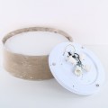 LAMPAMI - plafon sufitowy, lampa przysufitowa do sypialni, lampa na sufit, lampa sufitowa, lampa do kuchni, przytulna lampa do sypialni, beżowa lampa sufitowa JUTA