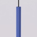 LAMPAMI - tuby sufitowe, lampa 2 punktowa wisząca, niebieska lampa wisząca, lampa do sypialni wisząca przy łóżku, lampa do kuchni wisząca nad wyspę, lampa wisząca przy lustrze, światło punktowe ARCHE 2P ultramaryna sollux