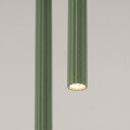 LAMPAMI - tuby sufitowe, lampa 2 punktowa wisząca, lampa do sypialni wisząca przy łóżku, lampa do kuchni wisząca nad wyspą, lampa wisząca przy lustrze, tuby sufitowe wiszące ARCHE 2P zielona oliwka sollux