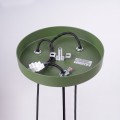 LAMPAMI - lampa wisząca zielona oliwka, tuby sufitowe, lampa nad wyspę, lampa nad stół do jadalni, lampa 3 punktowa, lampa do kuchni, lampa nowoczesna wisząca ARCHE 3P zielona oliwka sollux