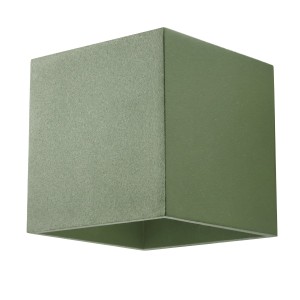 Mały kinkiet ścienny zielony 1xG9 QUAD 1 zielona oliwka