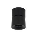 LAMPAMI - lampa led sufitowa czarna, lampa przysufitowa, regulowana tuba lampa sufitowa, lampa ledowa sufitowa, oświetlenie punktowe sufitowe led, minimalistyczna lampa sufitowa SPARK BLACK CCT 10W
