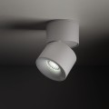 LAMPAMI - lampa led sufitowa biała punktowa regulowana, oświetlenie punktowe sufitowe, lampa sufitowa ruchoma biała,  lampa ledowa sufitowa pojedyncza, minimalistyczna lampa sufitowa, lampa ledowa natynkowa SPARK WHITE CCT 10W