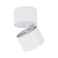 LAMPAMI - lampa led sufitowa biała punktowa regulowana, oświetlenie punktowe sufitowe, lampa sufitowa ruchoma biała,  lampa ledowa sufitowa pojedyncza, minimalistyczna lampa sufitowa, lampa ledowa natynkowa SPARK WHITE CCT 10W