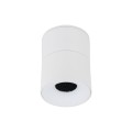 LAMPAMI - lampa led sufitowa biała punktowa regulowana, oświetlenie punktowe sufitowe, lampa sufitowa ruchoma biała,  lampa ledowa sufitowa pojedyncza, minimalistyczna lampa sufitowa, lampa ledowa natynkowa SPARK WHITE CCT 10W
