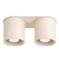 LAMPAMI - lampa przysufitowa do kuchni, plafon sufitowy, mała lampa sufitowa, lampa do kuchni, lampa do korytarza, lampa do pokoju młodzieżowego, lampa na sufit  ORBIS 2 kaszmir sollux