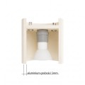 LAMPAMI - lampa przysufitowa do kuchni, plafon sufitowy, mała lampa sufitowa, lampa do kuchni, lampa do korytarza, lampa do pokoju młodzieżowego, lampa na sufit  ORBIS 2 kaszmir sollux